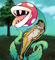 Piranha plant vore Tails