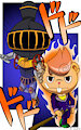 HTF-JJBA Cub and Crazy Train by SkullKingFox