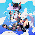 Losing Mahjong - Blue Alt by RazorFiredog