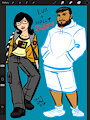 EvaWally Clothes Swap