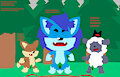 Anthonitecus and Astraligor adventuring in the forest but ended up starting a naturist cult