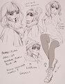 Elora Sketch Sheet by CoffeeStain