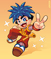 Ganbare Goemon commission by Spaicy