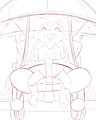 My Bnuy in a strolller uwwu