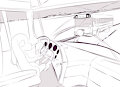 A Cub bun driving a School Bus!~