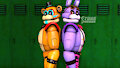 Back-to-back Glam - Freddy and Bonnie