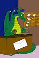 Character Design Challenge: Postal Dragon