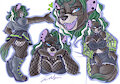 Gaea sketch sheet by Zwiebelprinz