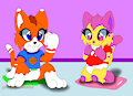 Cinnamon Bun Kitties -By TailsMilesPrower8-