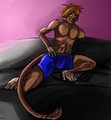 $7 Commission: Monkeyboi by AsherTail