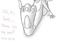 Chip's tease to Sonic