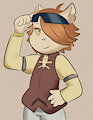 Kyle cosplay as Reiji by achthenuts