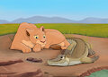 Savanna Couple by AlcosaurusRex