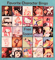 My Favorite Characters Bingo Meme