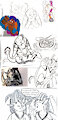 sketch pile