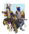 The Lord and Tactician - Mirai Art by RazorFiredog
