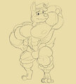 Sketch up - Buffer Pup by WolfgerLynel