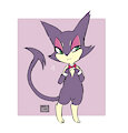 Bowtie Purrloin by SpecAlmond