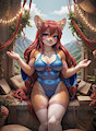 Ume in a one-piece lingerie by celestialjade