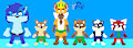 Anthonitecus and Astraligor along with the Animator Pals of Araguania