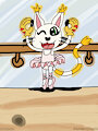 (Gift) Jenny Greenwater the Ballerina Reangatomon by 51n15t3r4rr0wR41d210