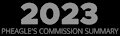 Pheagle's 2023 Commission Summary