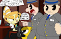 Trouble at the Theater Set