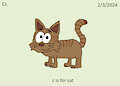 My ABC Animal Month - Cat by Spongebob155
