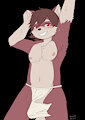 dog & fundoshi by ROO310