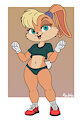 Lola Bunny by AlexUmkaArt