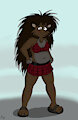 Kaoru the porcupine