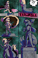 Strange Statues - sketchpage commission