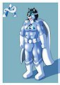 Alex/Avalanche the wintery superhero - By Stonemask by ChinookOrca