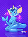 Lovely Vaporeon! [fanart] by DudeRedBlue