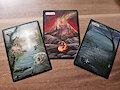.: Swamps & Mountain - Magic the Gathering Alteration :.