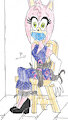 Wallflower Amy Rose of Sonic Boom
