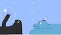 Bubbles and dragons
