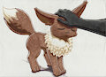 A normal picture of Eevee by Oddwarg