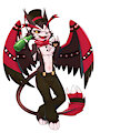 Husk in HAZBIN HOTEL by KewCat
