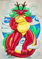 Lucky Dragon by XedrykTheDragon