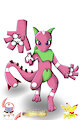 [O] - Mewtwo-Lugia by CrystalAbsol