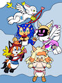 Cupids in the Sky -By RitaTheWoodpecker-