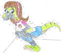 Bound Blythesaurus Rex