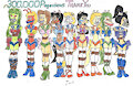 Sailor Moon Lingerie Cosplaying OC's