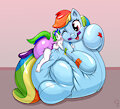 rainbow dash diapercritter by KASTMI