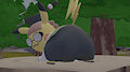 Phd Pikachu Butt Shaking by Skulltronprime969