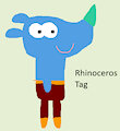 Rhinoceros Daily Character - Tag