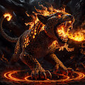 Summoning a friendly leopard demon by AutoSnep