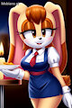 Waitress Vanilla by NooneSpeshul21