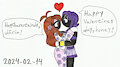 Valentines Day 2024 Momoe and Edwin